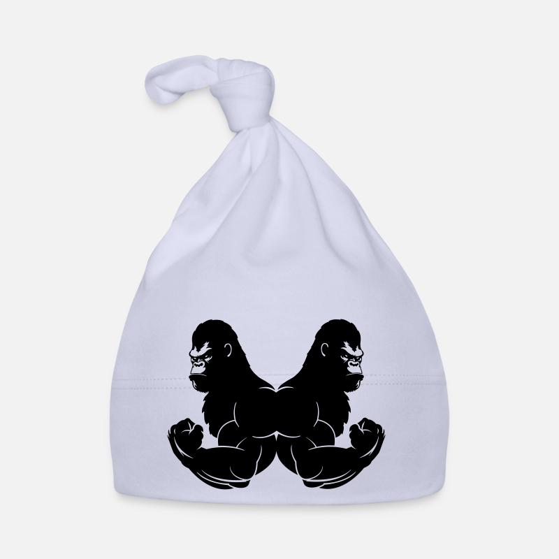 Gorille 2 Bonnet bio Bébé