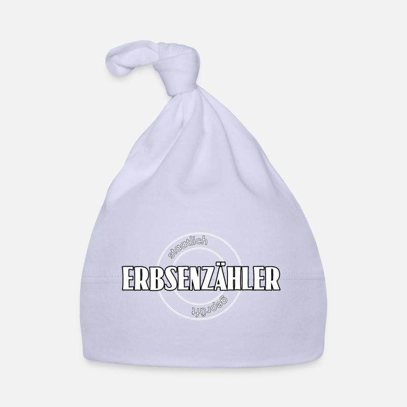Erbsenzähler - Baby Bio-Mütze - Sky