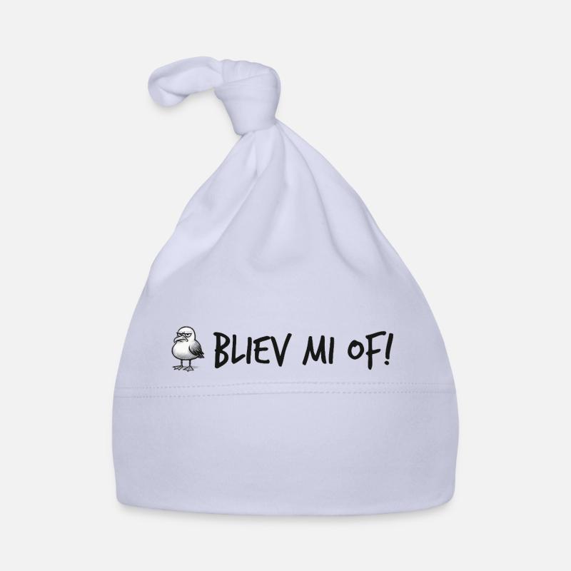 Genervte Möwe – Bliev mi of! Baby Bio-Mütze