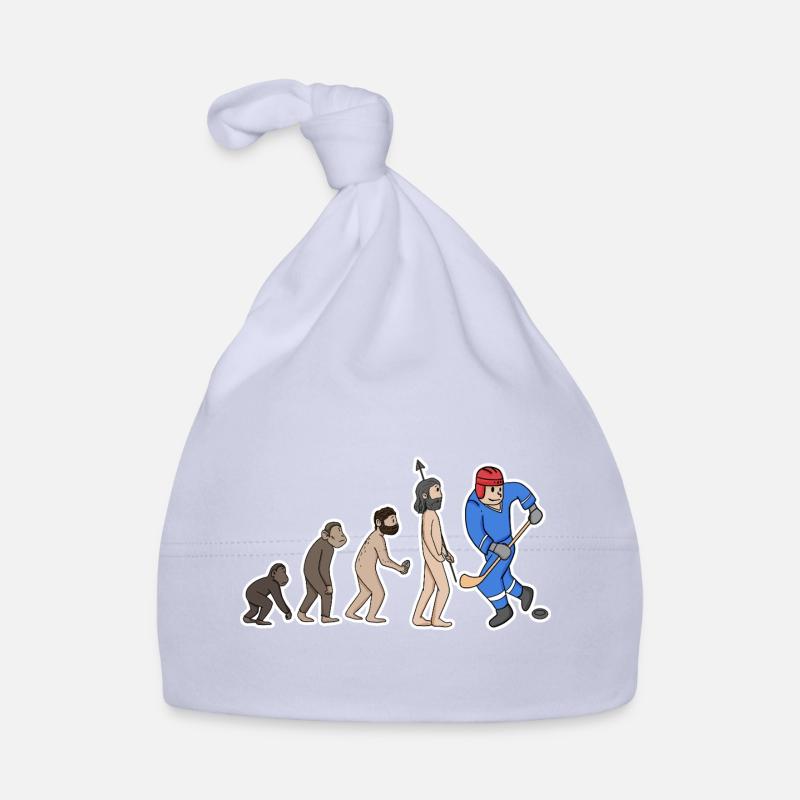 Evolution Eishockeyspieler  Baby Bio-Mütze