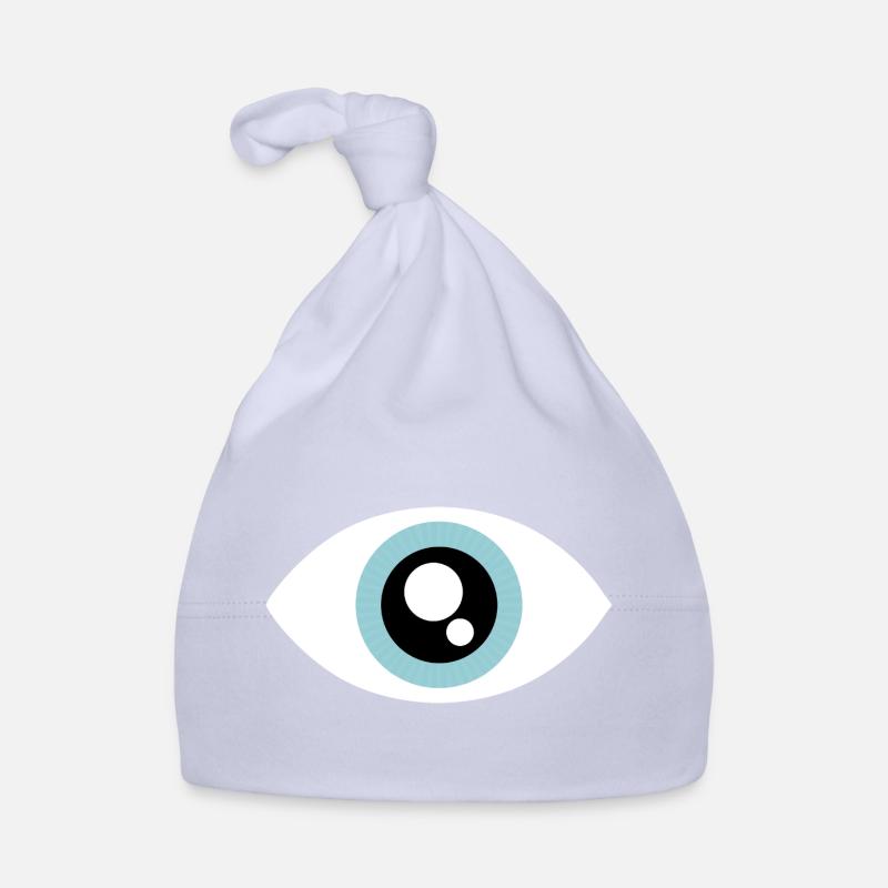 Aqua Eye Minimal Circle Baby Bio-Mütze