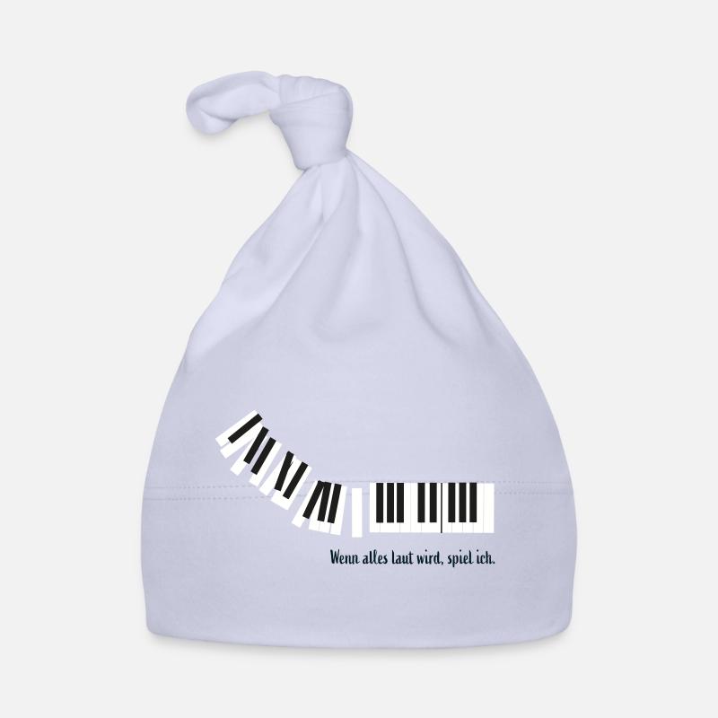 Wenn alles laut wird, spiel ich. Baby Bio-Mütze
