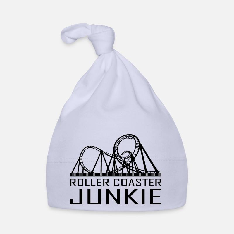 Rollercoaster Achterbahn Baby Bio-Mütze