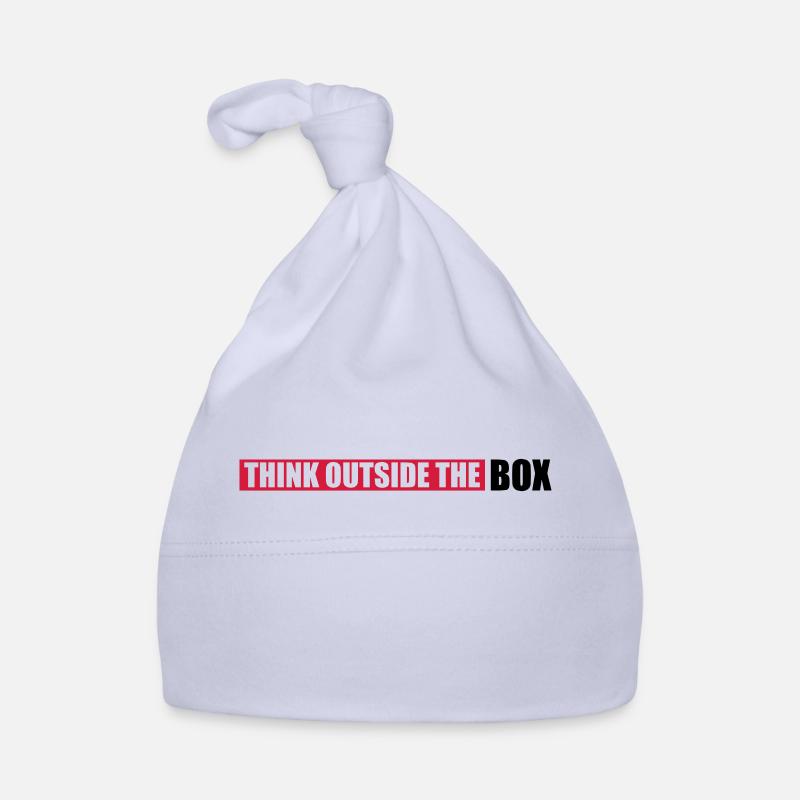 Saying Outside Thinking Organic Baby Cap