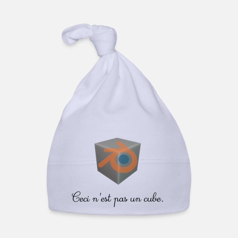 This is not a cube Organic Baby Cap
