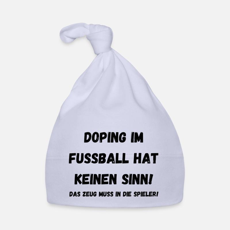 doping schwarz Baby Bio-Mütze