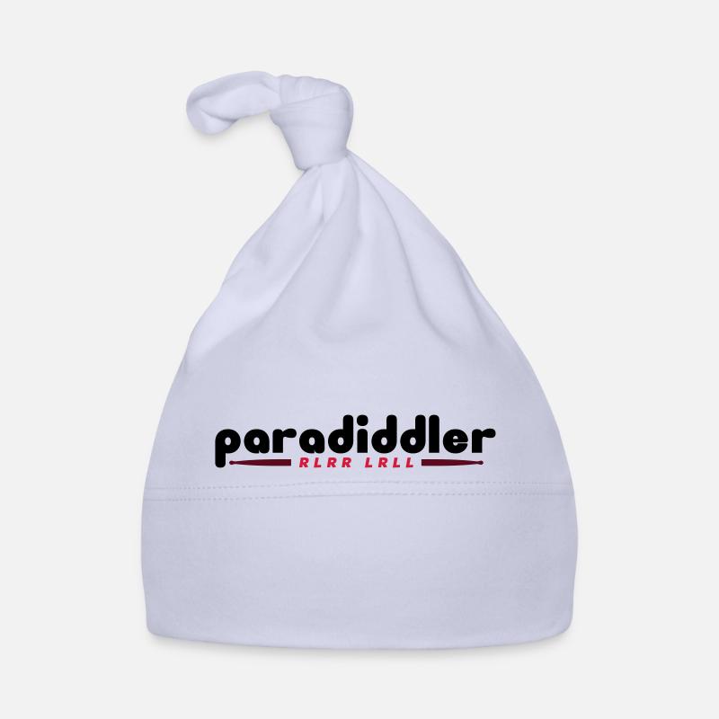 Paradiddler - Baby Bio-Mütze - Sky