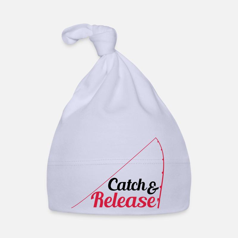 throw back release catch and release angler Organic Baby Cap