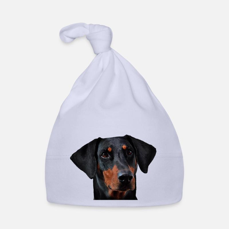 Dobermann Baby Bio-Mütze