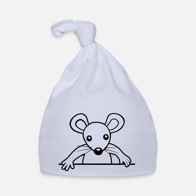 Niedliche hinter Mauer Baby Bio-Mütze