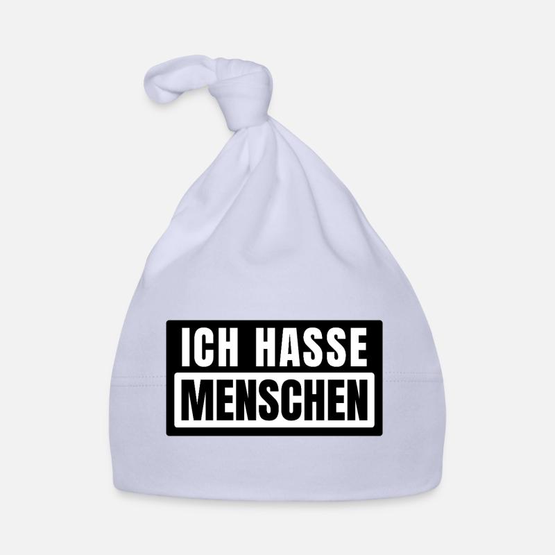 Menschen Hassen Modus Ehrlich und Sarkastisch Baby Bio-Mütze