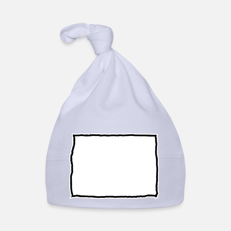 Badge nominatif sous forme de tableau Bonnet bio Bébé