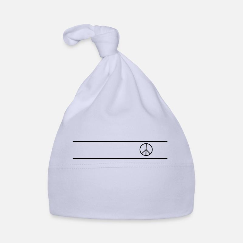 Peace Baby Bio-Mütze