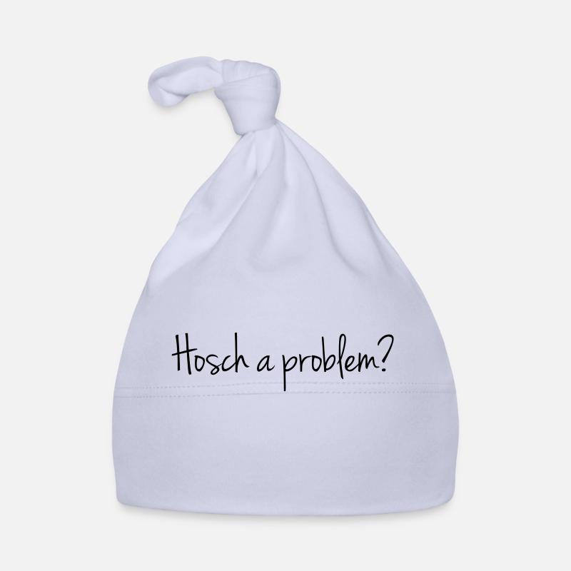 Hosch a problem? - Baby Bio-Mütze - Sky