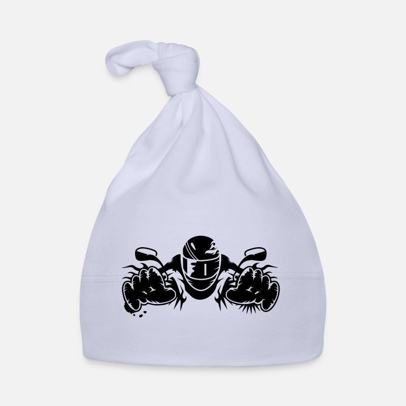 ride a motorcycle Organic Baby Cap