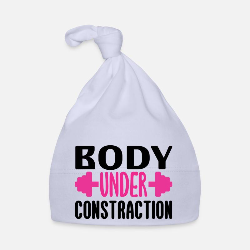Körper unter Kontraktion Baby Bio-Mütze