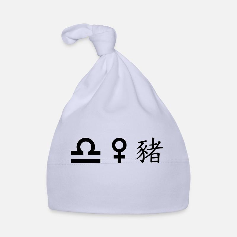 Libra Venus Pig Organic Baby Cap