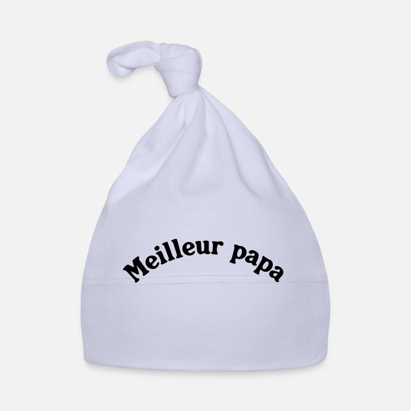 MEILLEUR PAPA Bonnet bio Bébé