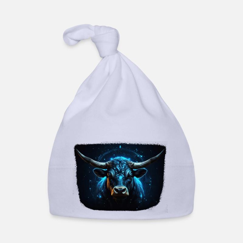 Sternzeichen Stier Baby Bio-Mütze