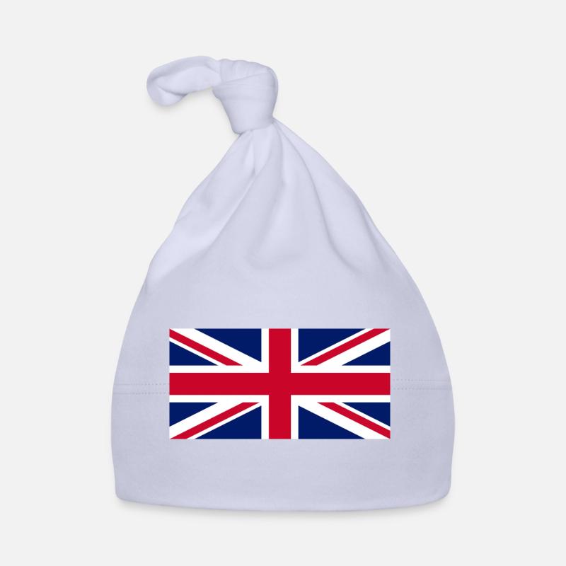 Modèle de drapeau marin inspiré de l'Union Jack Bonnet bio Bébé