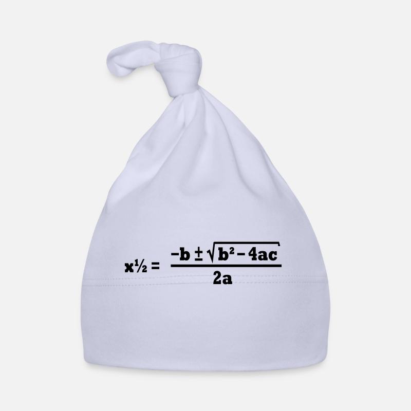 quadratic formula Organic Baby Cap