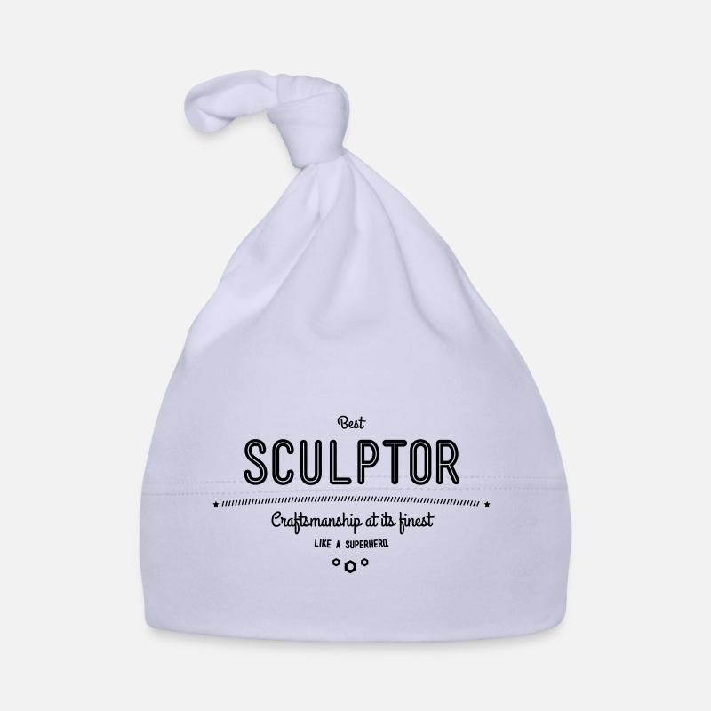 Bester Bildhauer - Handwerkskunst vom Feinsten Baby Bio-Mütze