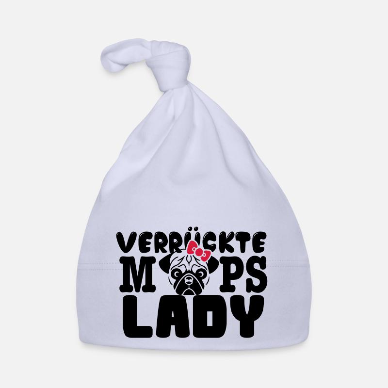 Mops Baby Bio-Mütze