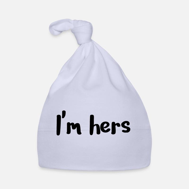 Je suis la sienne Bonnet bio Bébé