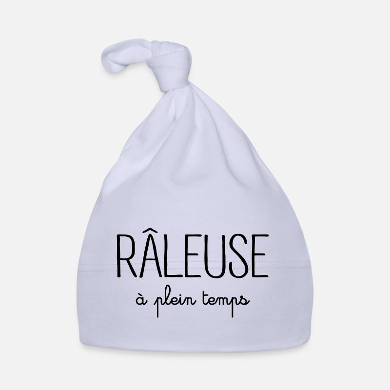 Râleuse à Plein Temps - Bonnet bio Bébé - ciel