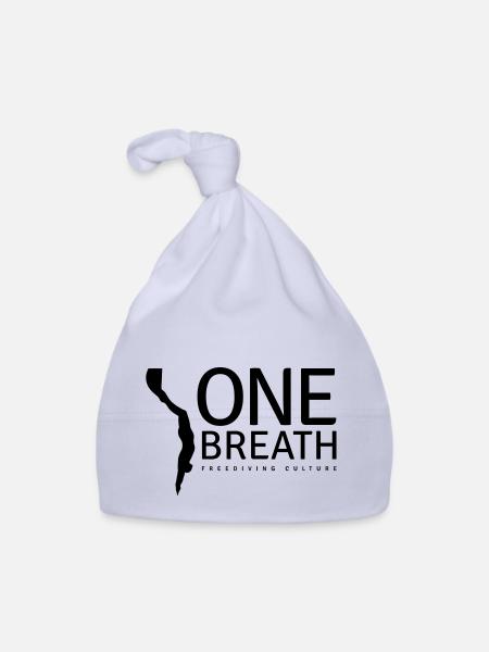 One Breath (custom color) - Bonnet bio Bébé - ciel - Devant