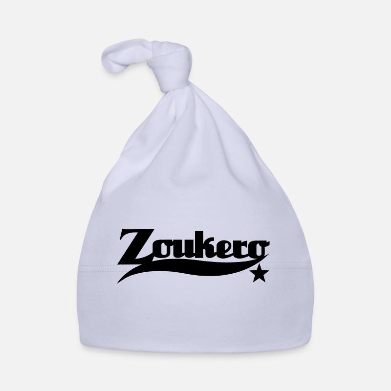 Zoukero Star - Zouk Danse shirt - Bonnet bio Bébé - ciel