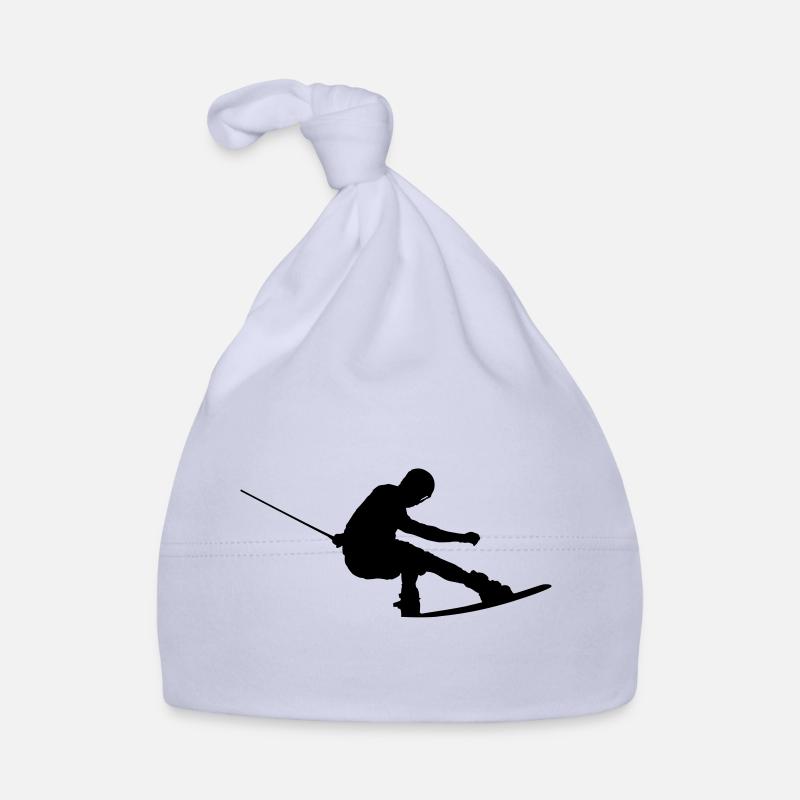 wakeboarder_10 - Bonnet bio Bébé - ciel