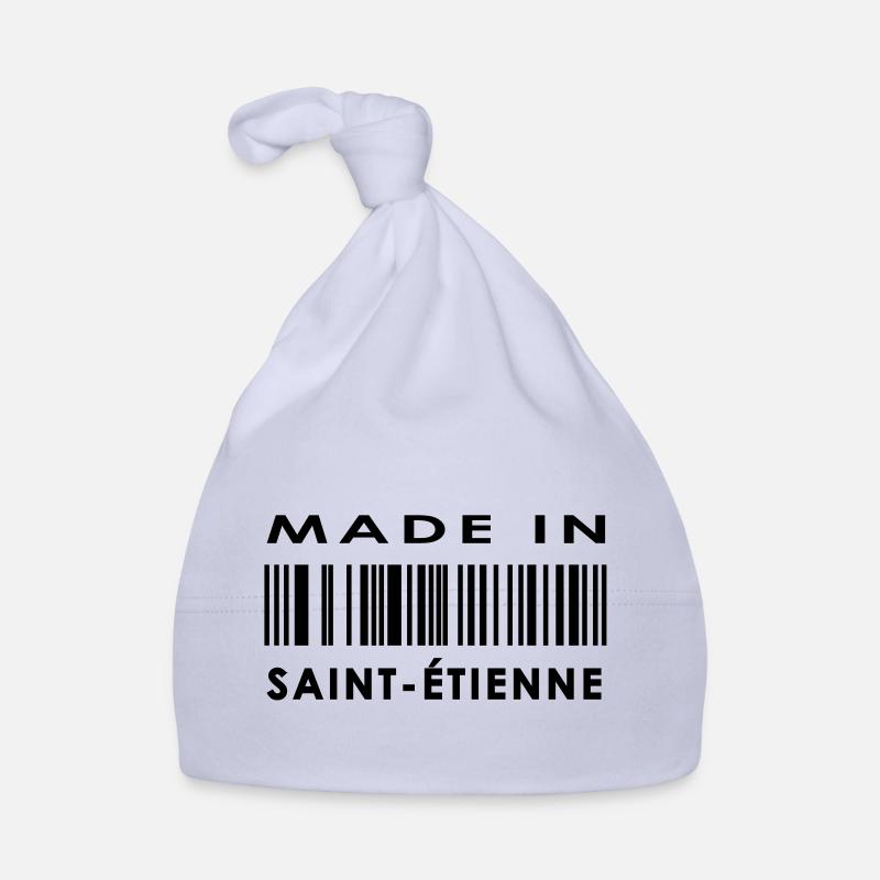Saint-Étienne - Bonnet bio Bébé - ciel