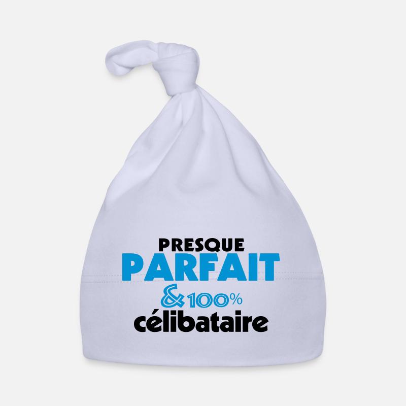 Presque Parfait - 100% CELIBATAIRE (2c) Bonnet bio Bébé