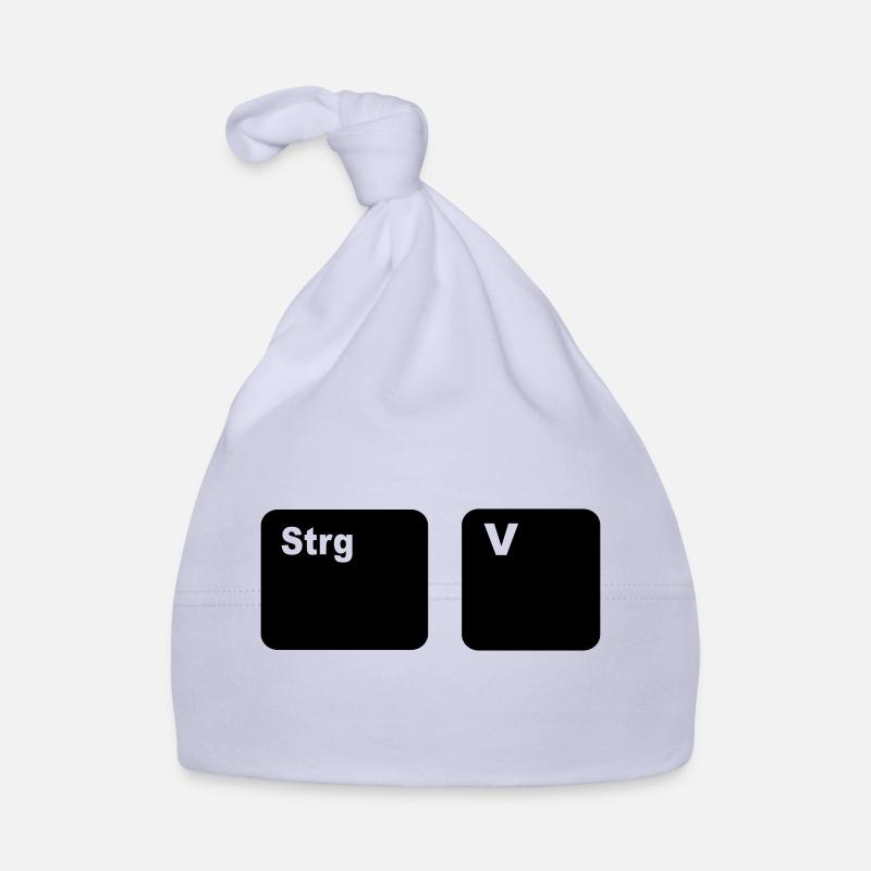 Strg + V Copy and Paste Baby Bio-Mütze