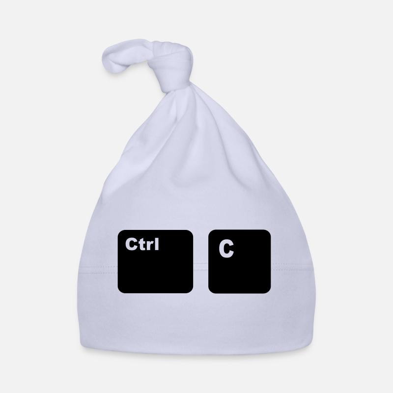 Ctrl + C Copy and Paste Baby Bio-Mütze