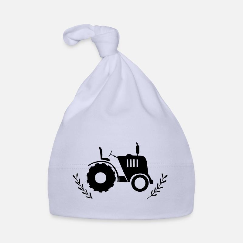Traktor Baby Bio-Mütze