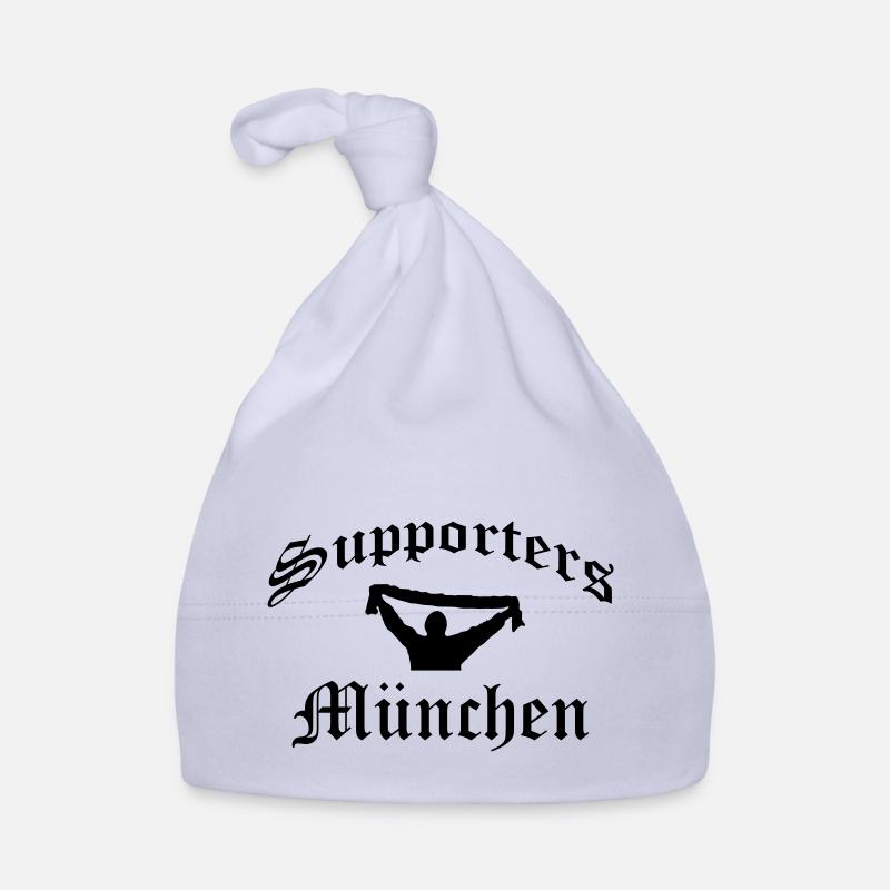 supporters_muenchen_02 - Bonnet bio Bébé - ciel