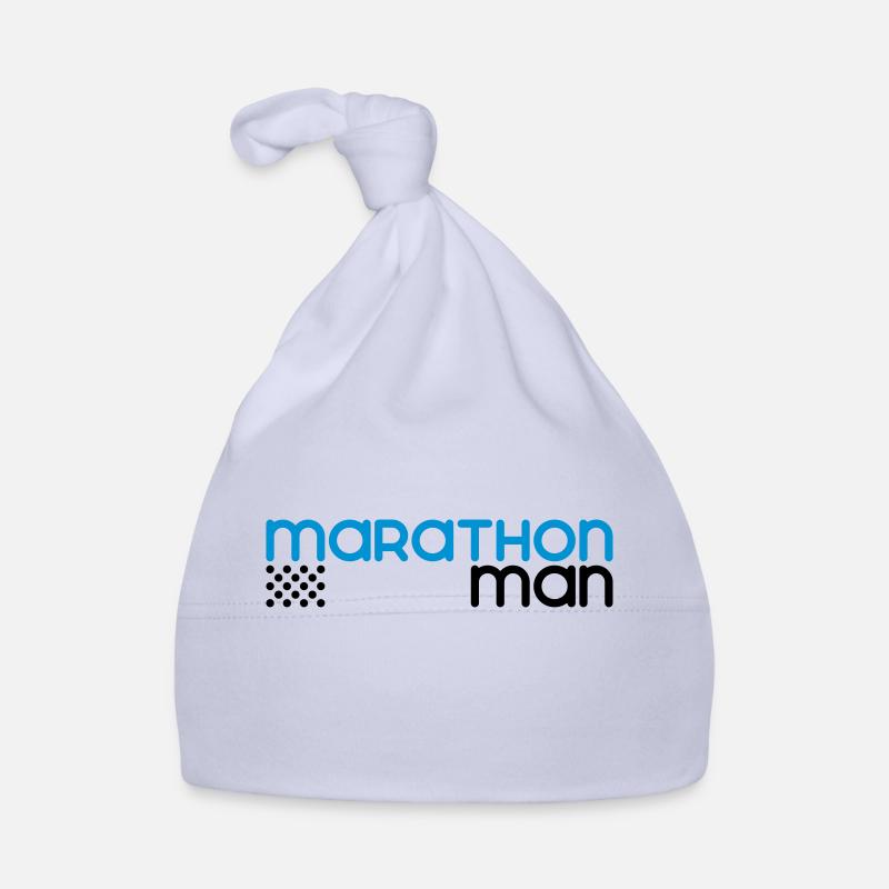 Marathon-Mann - Anpassbare Baby Bio-Mütze