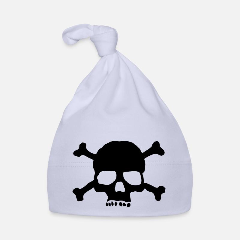 Pirate de crâne Bonnet bio Bébé