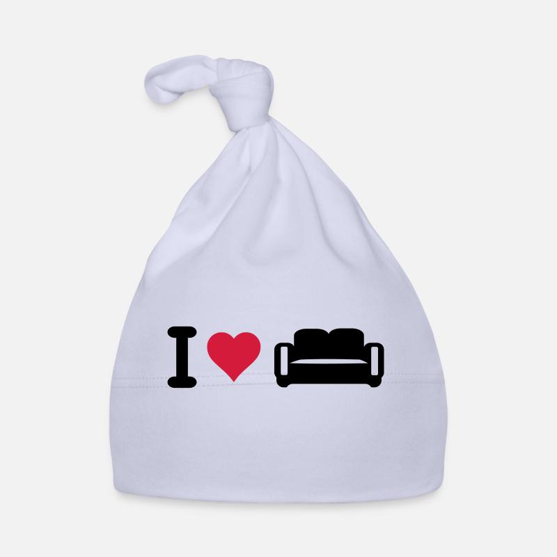 Ich liebe Couch Baby Bio-Mütze
