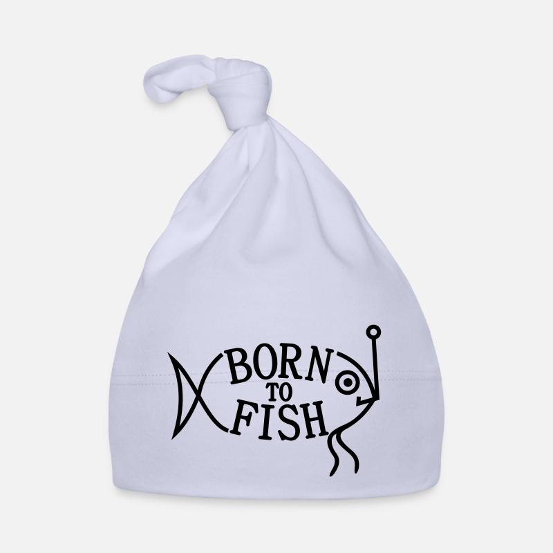 born to fish (B, 1c) Bonnet bio Bébé
