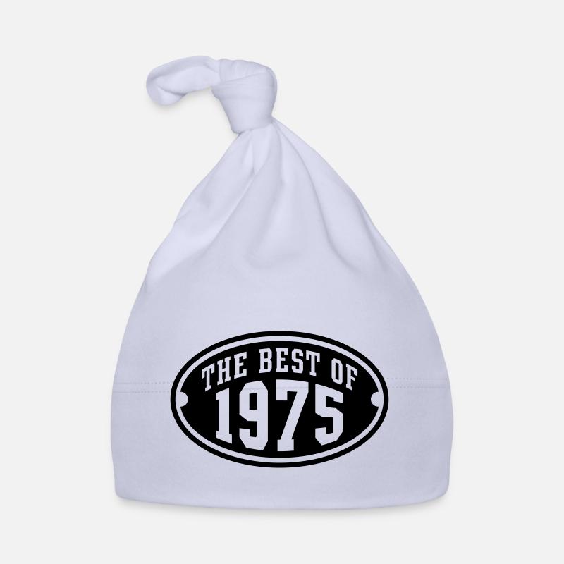 LE MEILLEUR DE 1975 - conception Anniversaire Bonnet bio Bébé