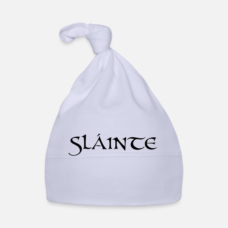 Slainte texte de Bonnet bio Bébé