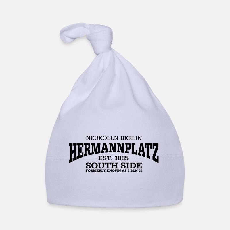 Hermann Platz Berlin Neukölln - Bonnet bio Bébé - ciel