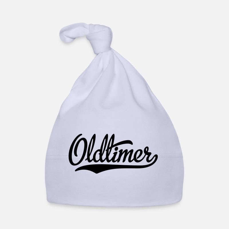 Oldtimer - Baby Bio-Mütze - Sky