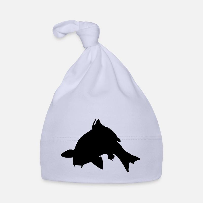 carpe pour pecheur Bonnet bio Bébé
