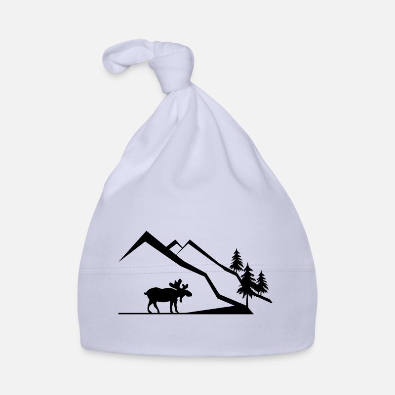 Berge Baby Bio-Mütze