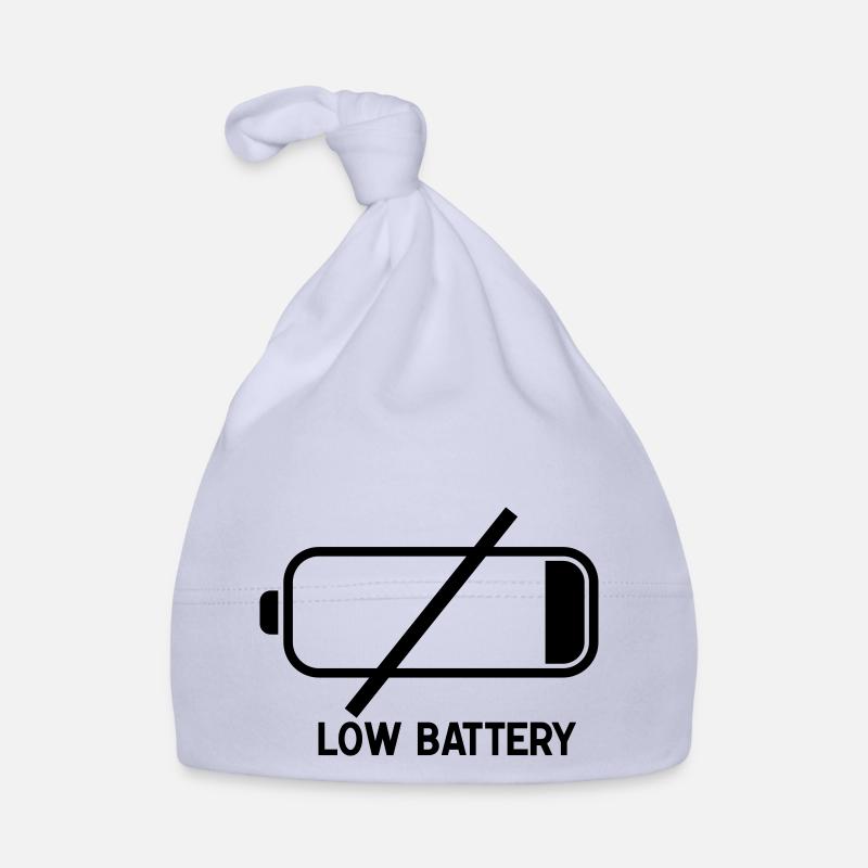 low_batteryf1 Organic Baby Cap