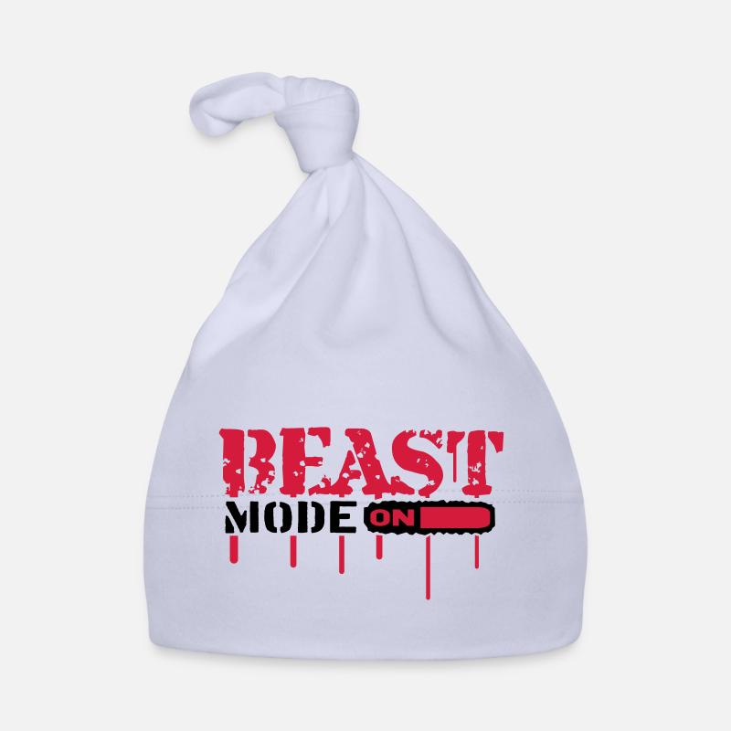 Beast Mode On An Blut Graffit Baby Bio-Mütze